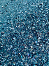 Tengerészkék Csipke Haute Couture